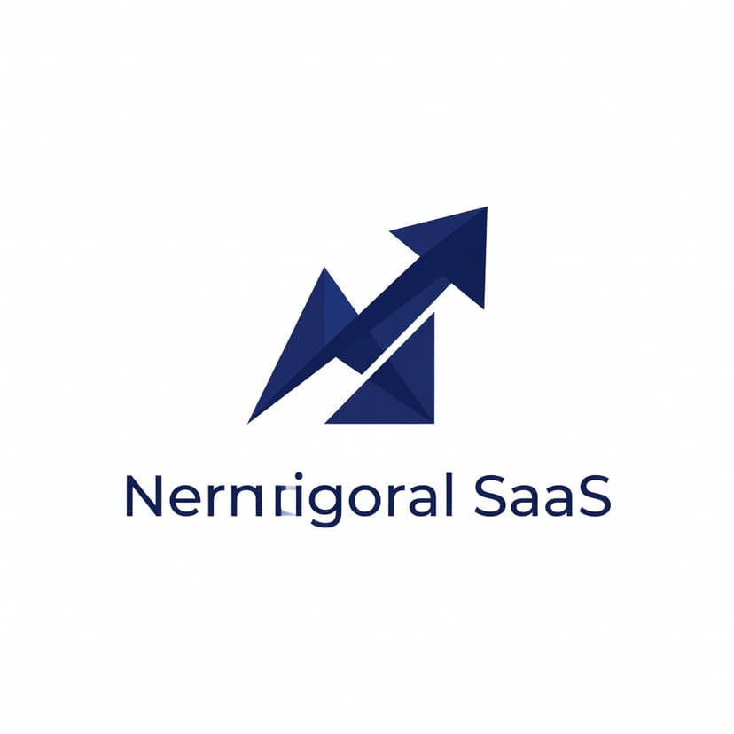 AI generated startup logo concept in deep indigo created with the Logify AI logo generator